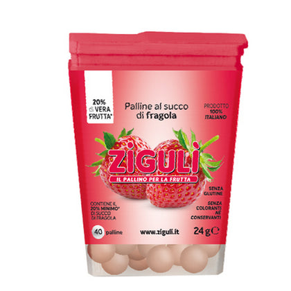 Ziguli Fragola 40palline 24g