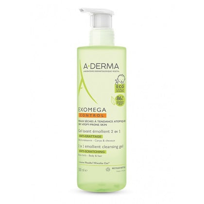 Exomega Control Gel Detergente Emolliente 2 In 1 500ml