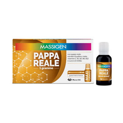 MASSIGEN PAPPA REALE 10 FLACONE 25ML