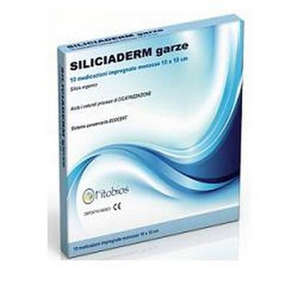 SILICIADERM GARZA 10X10CM 10 PEZZI