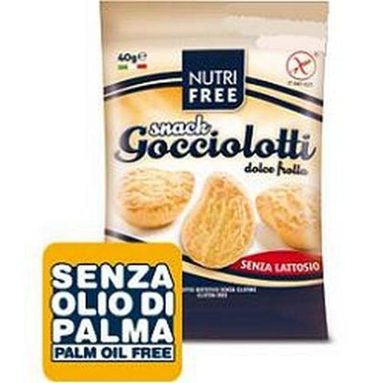 NUTRIFREE GOCCIOLOTTI SNACK40G