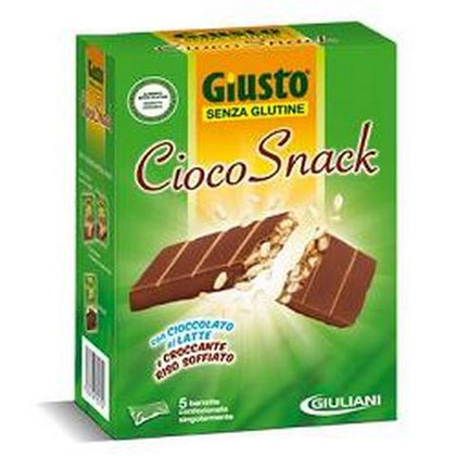 GIUSTO S/G CIOCO-SNACK LTT125G