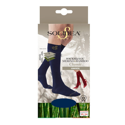 Solidea Socks For You Merino Bamboo Classic Blu Navy Xl