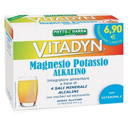 Vitadyn Mg+k Alkalino Senza Zucchero 10 Buste