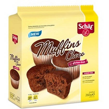 Schar Muffins Choco Cioc 4x65g