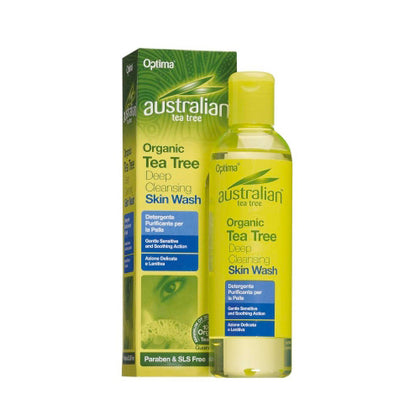 Australian Tea Tree Skin Wash Detergente Purificante 250ml