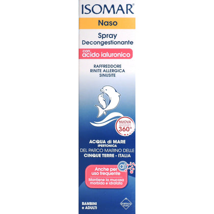 Isomar Spray Decongestionante Acido Ialuronico