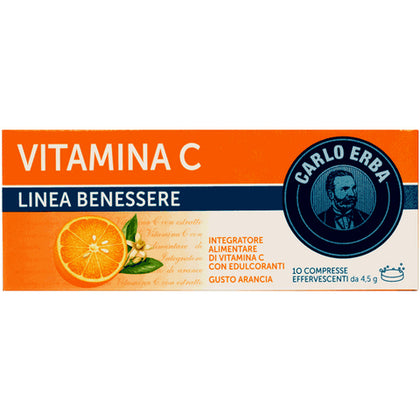 CARLO ERBA VITAMINA C 10 COMPRESSE EF