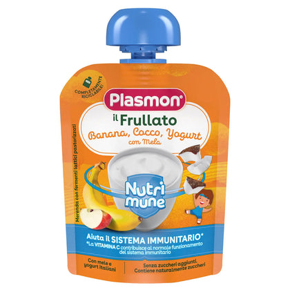 Plasmon Spremi E Gusta Banana Cocco Yogurt 85g