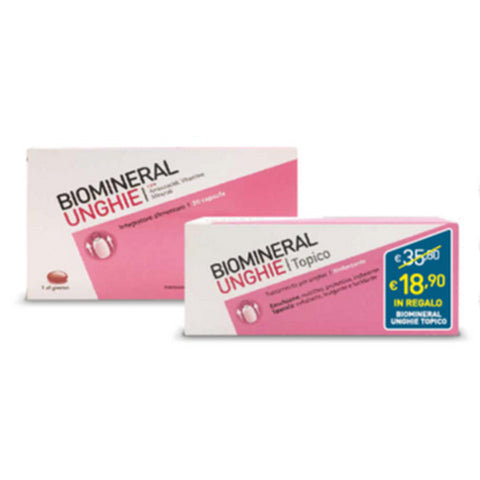 BIOMINERAL UNGHIE 30CPS+TOPICO