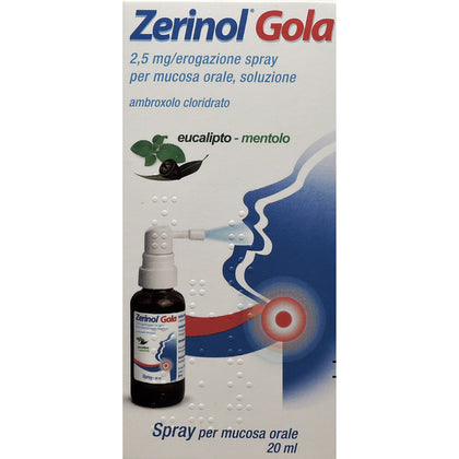Zerinol Gola Spray 20ml 2,5mg/er