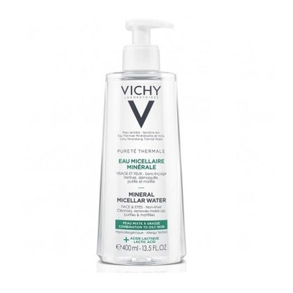 Vichy Acqua Micellare Minerale Pelle Mista Grassa 400ml
