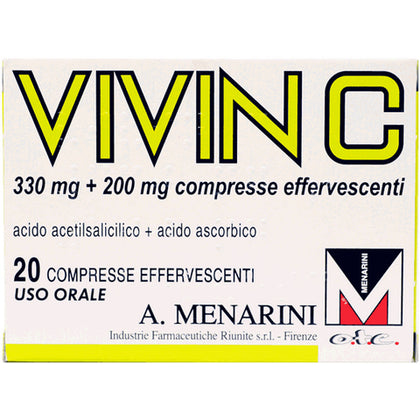 Vivin C 20 Compresse Effervescenti 330mg+200mg