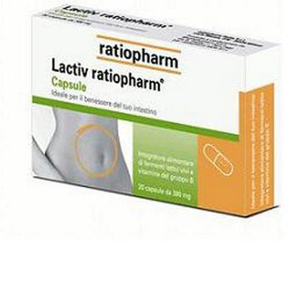 LACTIV RATIOPHARM 20 CAPSULE