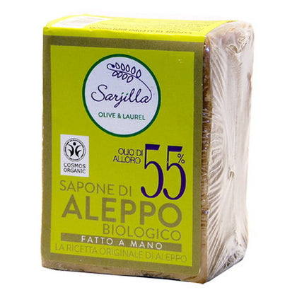 SAPONE ALEPPO 55% MATTONELLA